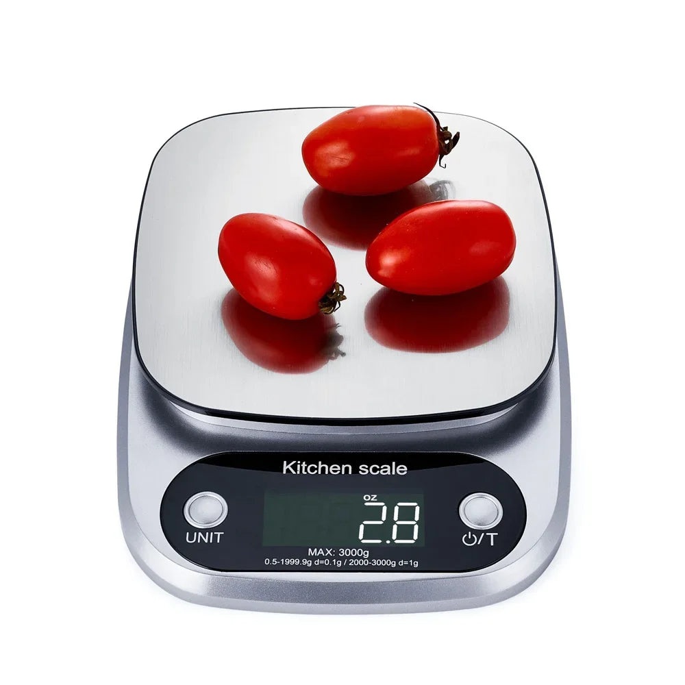 High Precision Kitchen Scale 3/5/10kg Electronic Jewelry Food Baking Scale Multifunction Measuring Tool Gram Scale Lcd Display