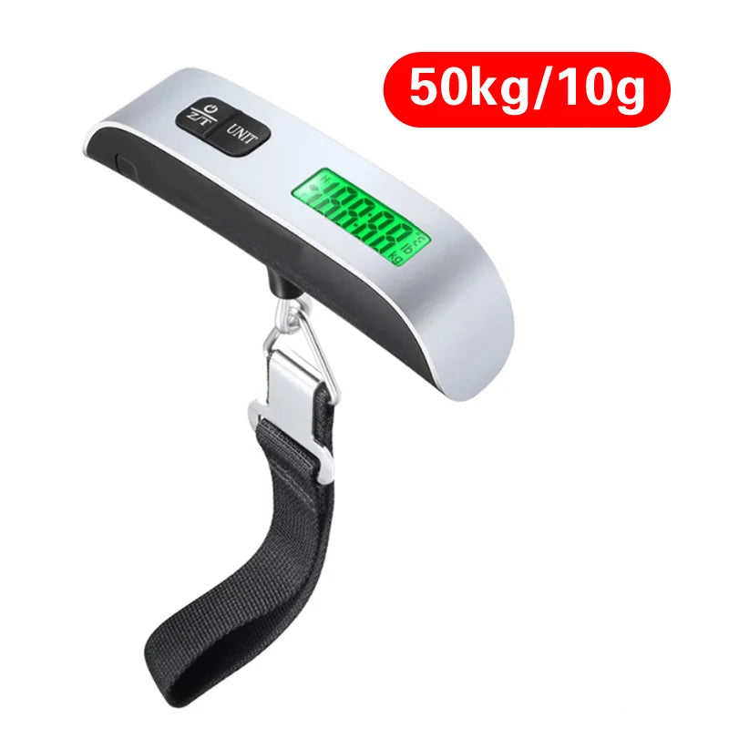 NEW Electronic Luggage Scale Digital LCD Hanging Scare for Suitcase Travel Weighs Baggage Bag Weight Balance Tool