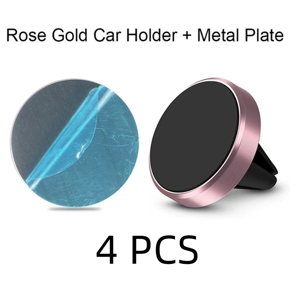 Magnetic Car Phone Holder For Phone In Car Air Vent Mount Universal Mobile Smartphone Stand Magnet Holder For iPhone Samsung