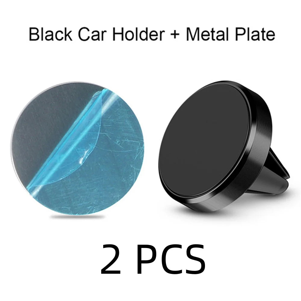 Magnetic Car Phone Holder For Phone In Car Air Vent Mount Universal Mobile Smartphone Stand Magnet Holder For iPhone Samsung