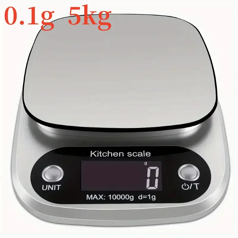 High Precision Kitchen Scale 3/5/10kg Electronic Jewelry Food Baking Scale Multifunction Measuring Tool Gram Scale Lcd Display