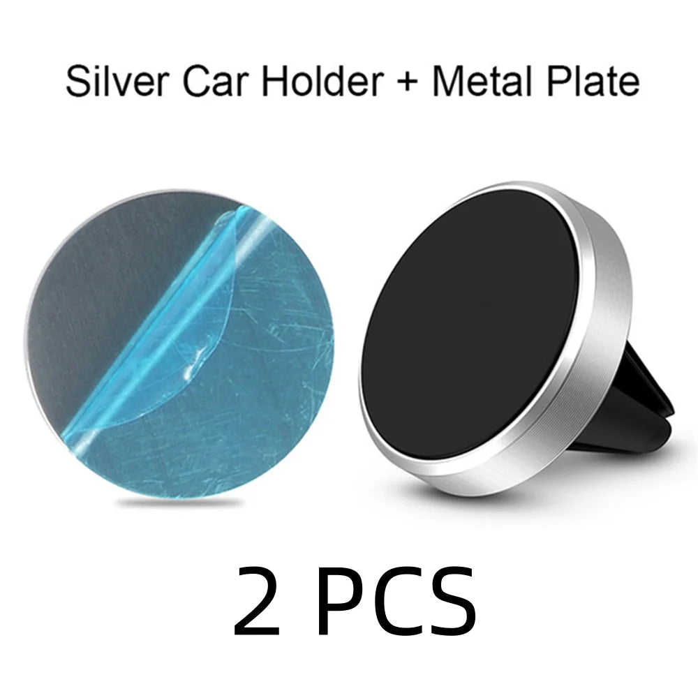 Magnetic Car Phone Holder For Phone In Car Air Vent Mount Universal Mobile Smartphone Stand Magnet Holder For iPhone Samsung