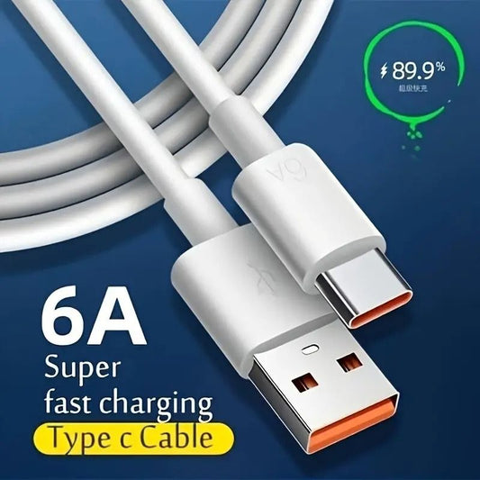 USB Type C Fast Charging Cable 3.3ft/1m - High-Speed Data Sync & Safe